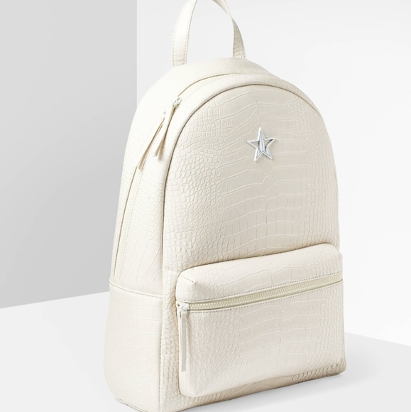Jeffree Star Vanilla Crocodile Backpack - Picture 2 of 6